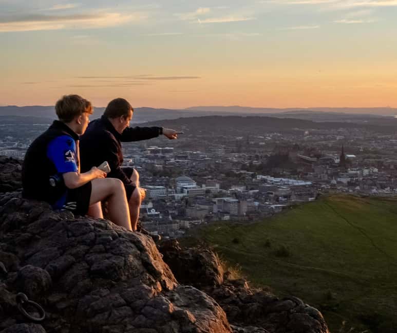 Arthur's Seat Hike: Sunset, Sunrise, Daytime - Head torches and the dark descent after sunset