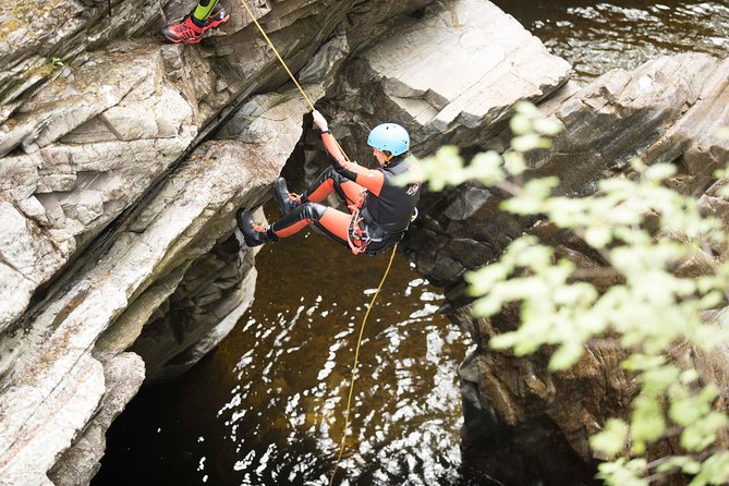 Canyoning Day Trip from Edinburgh - Safety and Skills on Real Rock and Water