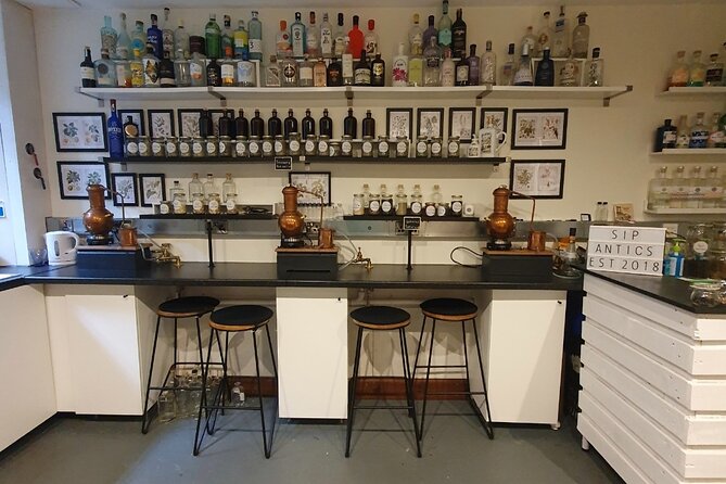 Distill a bottle of Gin on mini copper stills - Tasting your new gin, then bottling, naming, and wax sealing