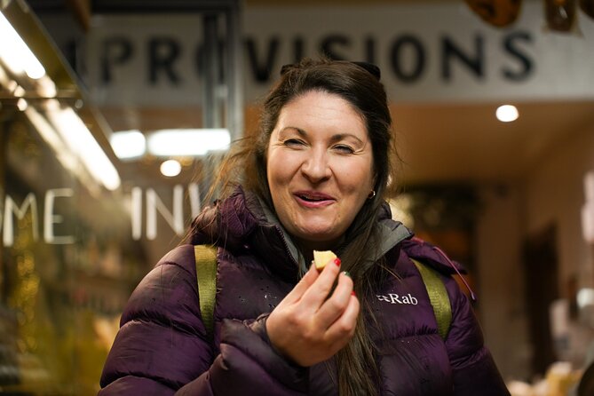 Eating Edinburgh: Old Town Food & Drinks Tour - Entering Edinburgh’s Old Town, with food that matches the scenery
