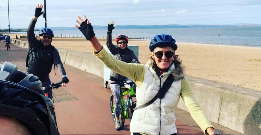 Edinburgh: 20-mile cycle tour (mostly traffic free) - Bridgend Farmhouse start, right where the ride begins