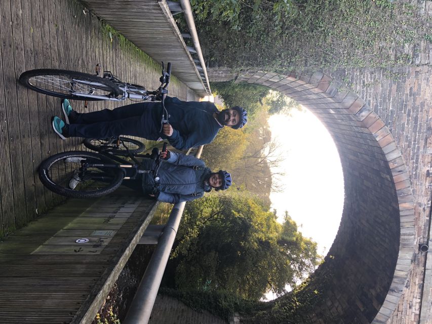 Edinburgh: 20-mile cycle tour (mostly traffic free) - Craigmillar Park to the Innocent Railway Tunnel: a fun start with a hint of adventure