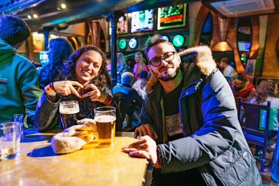 Edinburgh: 7 Bar Pub Crawl with 7 Shots & Discounts - The value equation: $16 for shots, entry, and less waiting