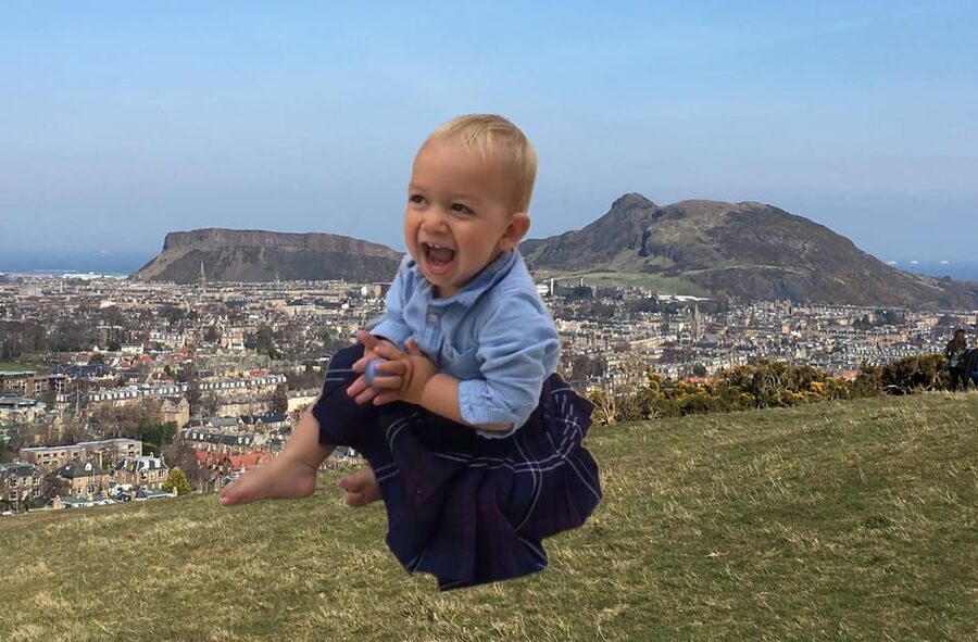 Edinburgh: a Scottish experience for Children in German - Kilt-Making Meets Highland Games in Edinburgh’s Meadows