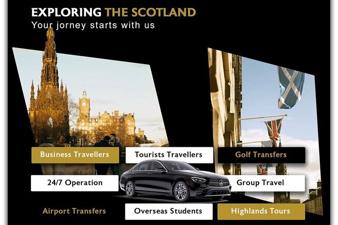 Edinburgh Airport Transfer to or Anywhere in Uk - Why This Private Edinburgh Airport Transfer Works
