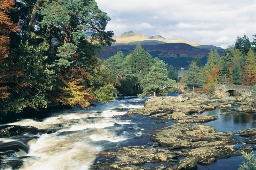 Edinburgh: Eilean Donan, Loch Ness & Glenfinnan 2-Day Tour - Dunkeld, The Hermitage, and the walk break that refreshes your legs