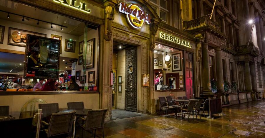 Edinburgh: Hard Rock Cafe with Set Menu for Lunch or Dinner - The Food You Actually Order: Burgers, Salmon, BBQ, and That Hickory Note