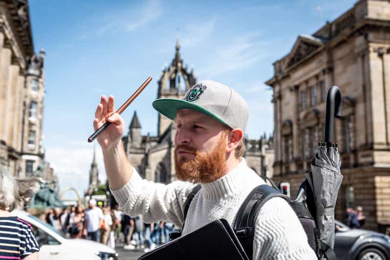 Edinburgh: Harry Potter Walking Tour and Castle Entry Ticket - The guided walk: Royal Mile to Waverley Station to Old College