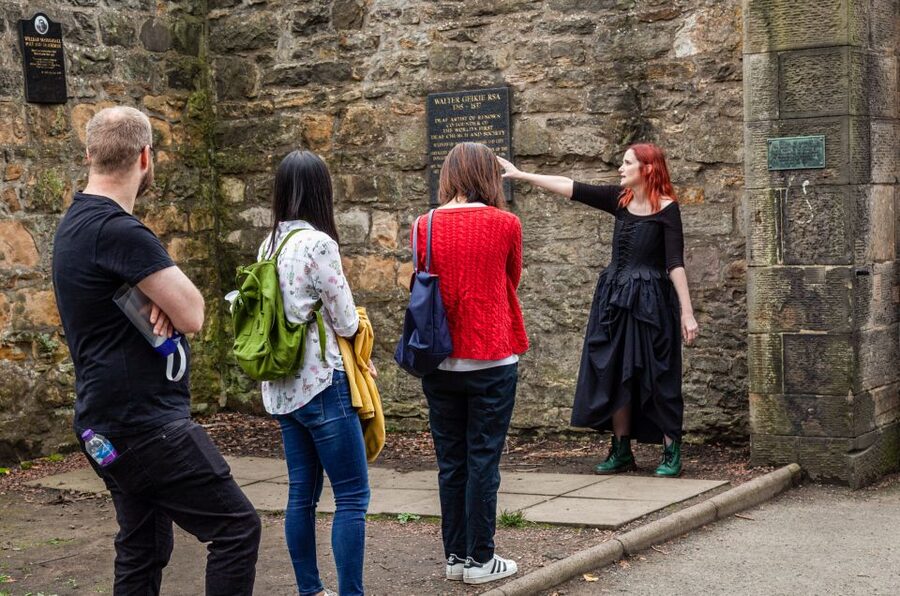 Edinburgh: Haunted Underground Vaults and Graveyard Tour - The haunted streets segment: crime stories that fit the route