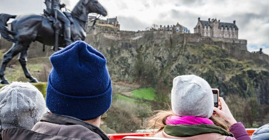 Edinburgh: Hop-On Hop-Off Bus Pass with 3 City Tours - Quick hits before you ride