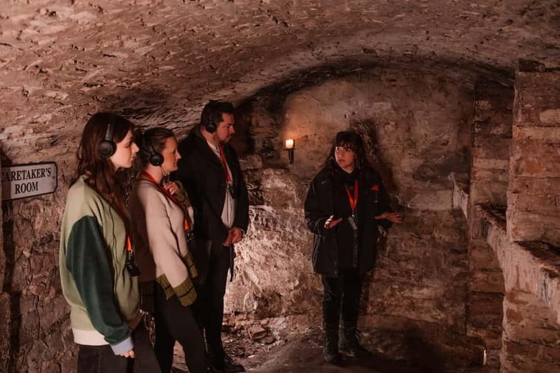 Edinburgh: Immersive Small-Group Historic Vaults Tour - Edinburgh Vaults Stop: A Guided Walk Through The 18th Century System