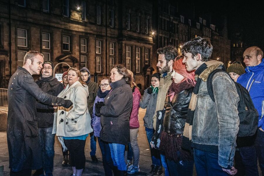 Edinburgh: Late-Night Underground Vaults Terror Tour - What the Tour Really Does Above Ground