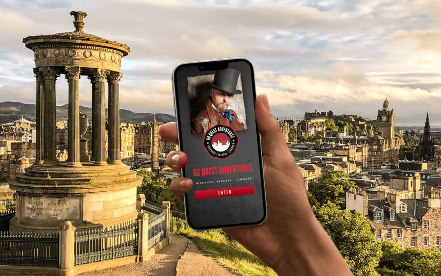 Edinburgh New Town: City Walking Tour & Exploration Game - Calton Hill to St Andrews Square: the walk you can steer