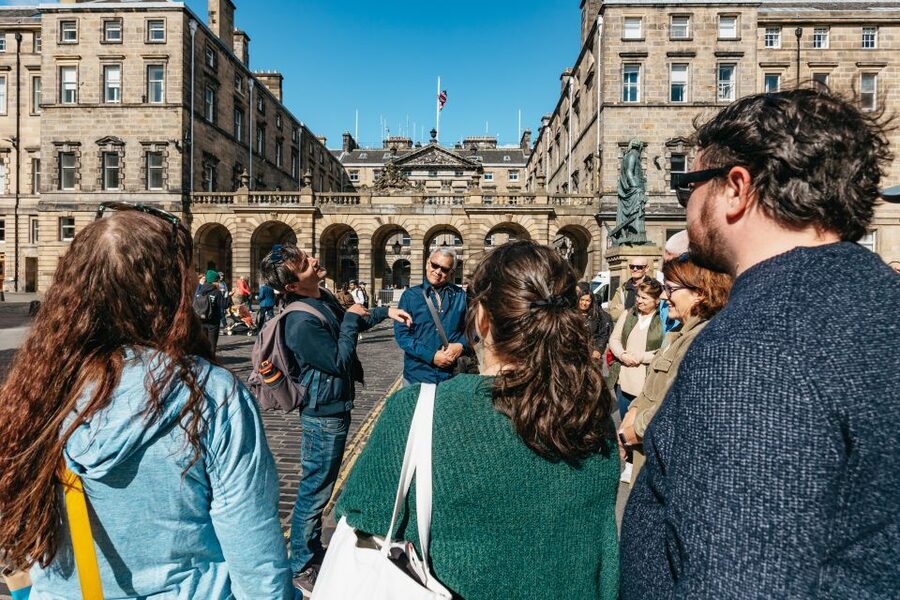 Edinburgh: Old Town History and Tales Walking Tour - Mercat Cross to St Giles Cathedral, the key landmarks that anchor the stories