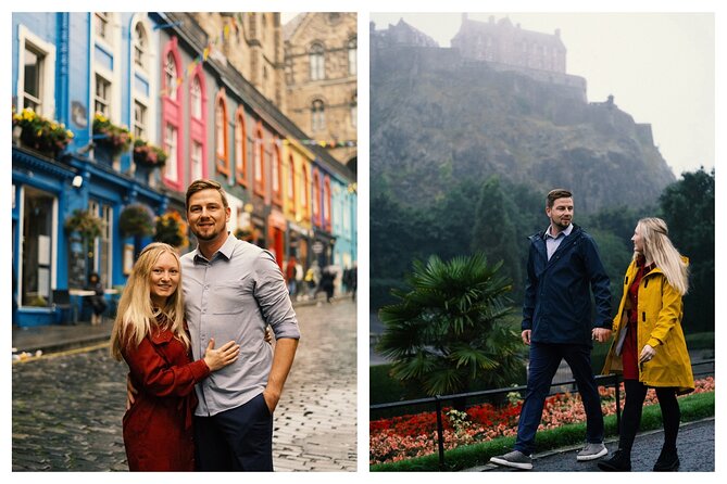 Edinburgh Photoshoot for Couples, Families & Solo Travellers - Daniel Maweu, the calming coach behind the camera