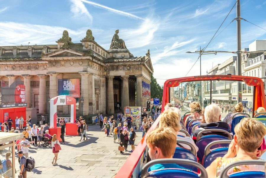Edinburgh: Royal Attractions with Hop-On Hop-Off Bus Tours - Palace of Holyroodhouse: the working Royal Palace angle