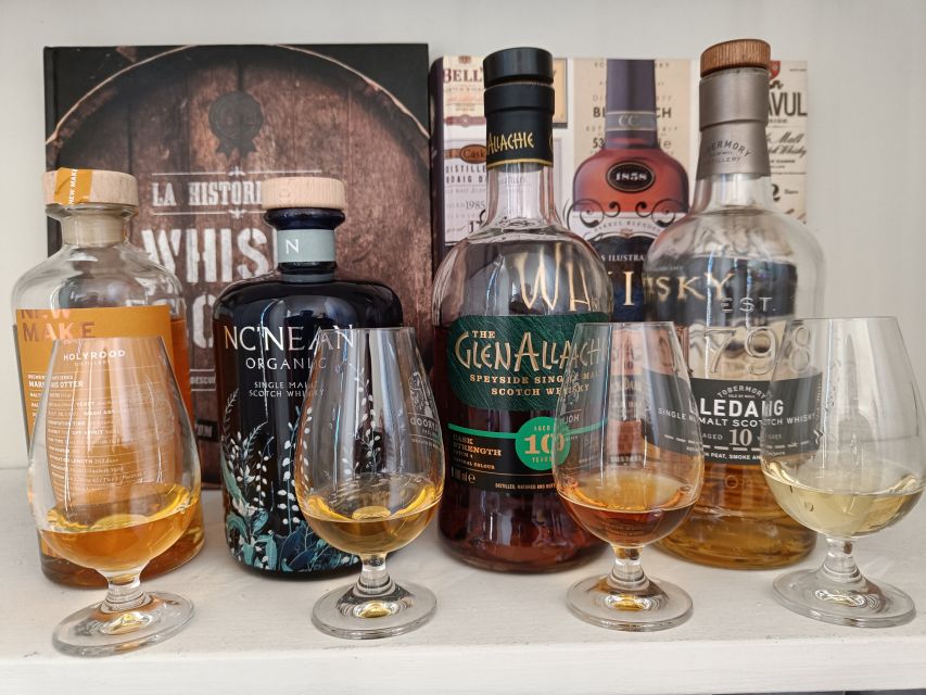 Edinburgh: Scotch Whisky Tasting - Scotland's True Spirit - Your lineup: 3 single malts and one new make spirit
