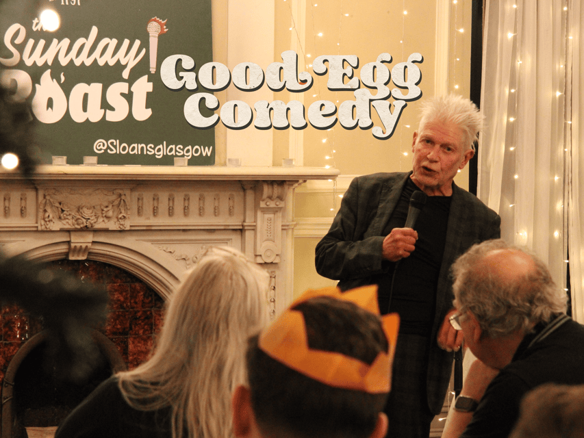 Edinburgh: Scottish Comedy Night at an Old Town Cocktail Bar - What happens during the 2.5 hours