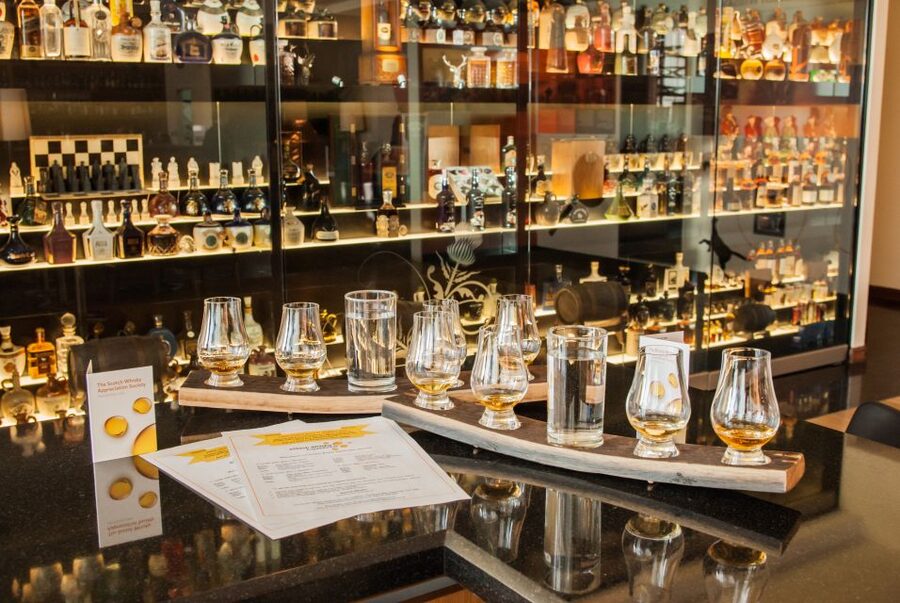 Edinburgh: The Scotch Whisky Experience Tour and Tasting - Tasting details, including the crystal glass souvenir