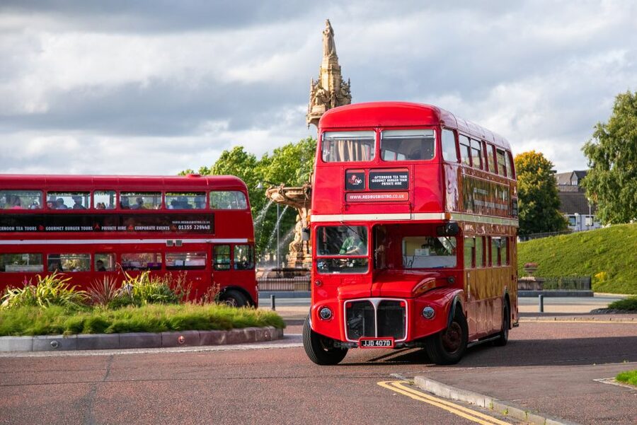 Edinburgh: Vintage Bus Tour with Afternoon Tea or Gin - Tea on a Routemaster bus: the point of this tour
