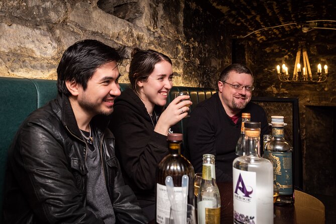 Evolution of Gin and Underground Gin Tasting in Edinburgh | 1hr - Price and value: what $37.29 gets you