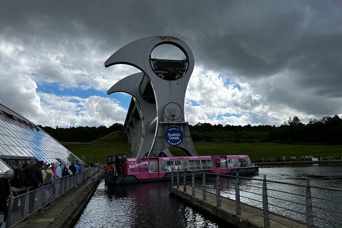 Falkirk Wheel, Doune Castle, Stirling Castle Private Tour - Falkirk Wheel: the rotating canal lift that feels like modern theater