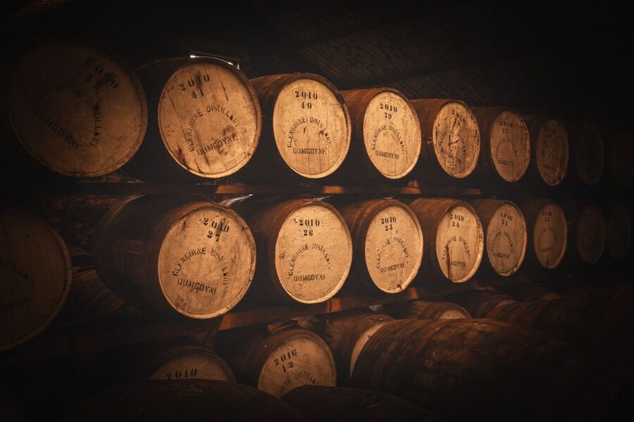 From Edinburgh: Discovering Malt Whisky Day Tour with Entry - Glengoyne Distillery: hill views, guided process, and 2 drams