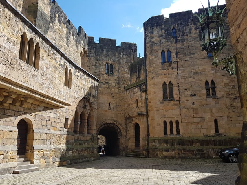From Edinburgh: Holy Island, Alnwick Castle & Northumbria - Lindisfarne Castle at a distance: what to do with your free time
