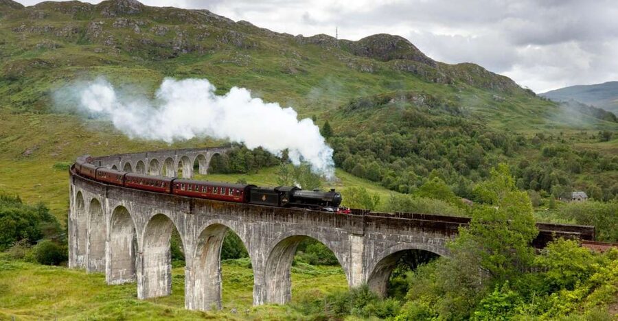 From Edinburgh: Isle of Skye and Hogwarts Express 4-Day Trip - Edinburgh to Glen Coe: Loch Lomond and Trossachs Before the Drama
