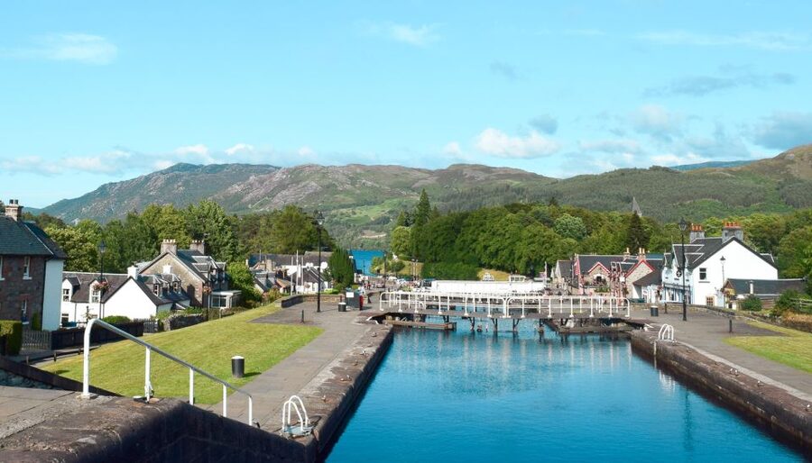 From Edinburgh: Loch Ness and The Highlands Tour - Pitlochry and the Salmon Ladder Stop, Plus One Last Taste of Scotland