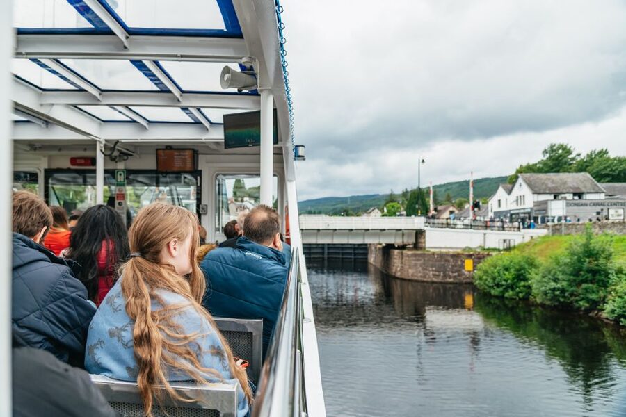 From Edinburgh: Loch Ness, Glencoe & Scottish Highlands Tour - Fort Augustus and Loch Ness: canal stroll, Nessie hunts, and boat timing