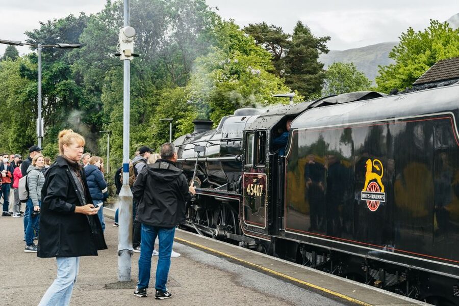 From Edinburgh: Magical Highlands Tour with Jacobite Train - The coach ride to Glencoe: quick photos, big payoff later