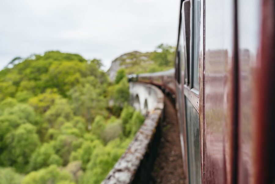 From Edinburgh: Magical Highlands Tour with Jacobite Train - Glenfinnan Visitor Center and Viaduct photos: why timing is everything