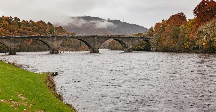 From Edinburgh: Scottish Highlands Tour with Whisky Tasting - The Hermitage walk to Black Linn Falls and Britain’s tallest tree