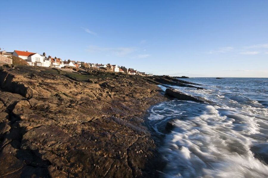 From Edinburgh: St Andrews and Fishing Villages of Fife Tour - Crossing the Forth Bridge into Fife, the route does the storytelling