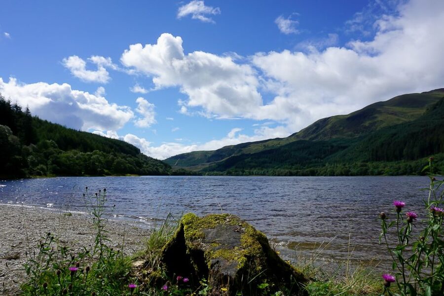 From Edinburgh: West Highland Lochs and Castles Day Trip - After Lunch Toward Loch Awe: Kilchurn Castle in Classic Frame