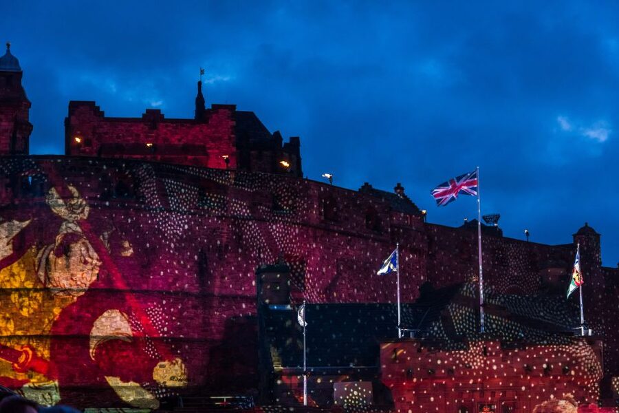 Full-Day Edinburgh Military Tattoo & Scottish Highlands Tour - Dunkeld and the cathedral on the River Tay: a calm stop before Edinburgh night
