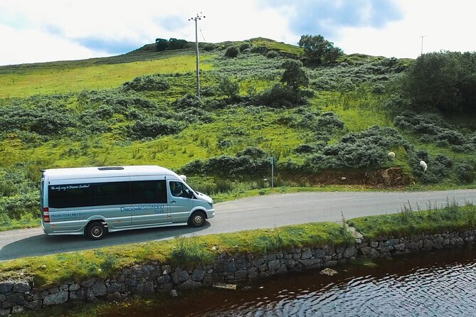 Loch Ness, Glencoe & Highland Small-Group Day Tour from Edinburgh - Fort William pass-by: Ben Nevis views from the minibus