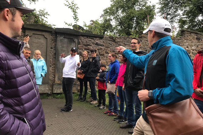 Original Harry Potter Locations Tour in Edinburgh : Guided Tour - Castlehill and the graveyard moment: where the tone shifts
