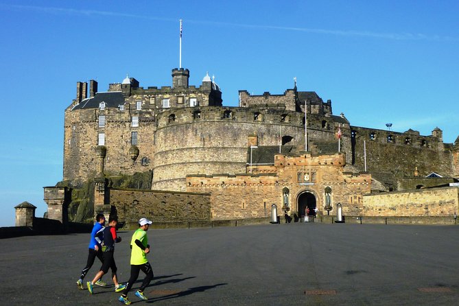 Panoramic Running Tour of Edinburgh - Arthur’s Seat Summit Run: Volcanic Rock and 360 Degree Reward