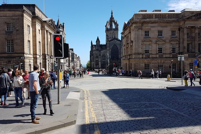 Private Edinburgh City Tour - Hotel pickup to the Castle silhouette, then straight into the stories