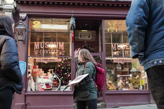 Private one hour Harry Potter walking tour - Grassmarket: the quick stop that ties in a key connection
