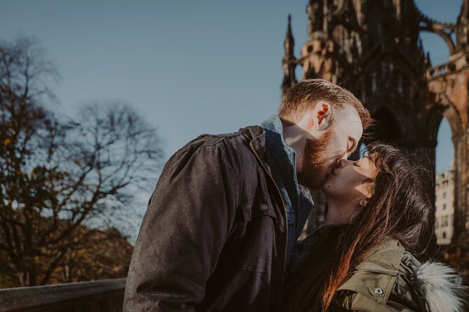 Private Photoshoot in Edinburgh with a Professional Photographer - Stop 2: Dugald Stewart Monument for classic Edinburgh structure