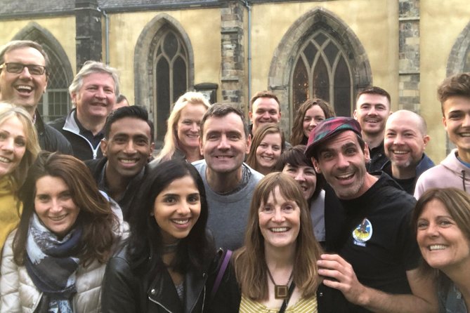 The Mountebank Comedy Walk of Edinburgh - Writers museum stop and the Edinburgh Castle raid story you can picture