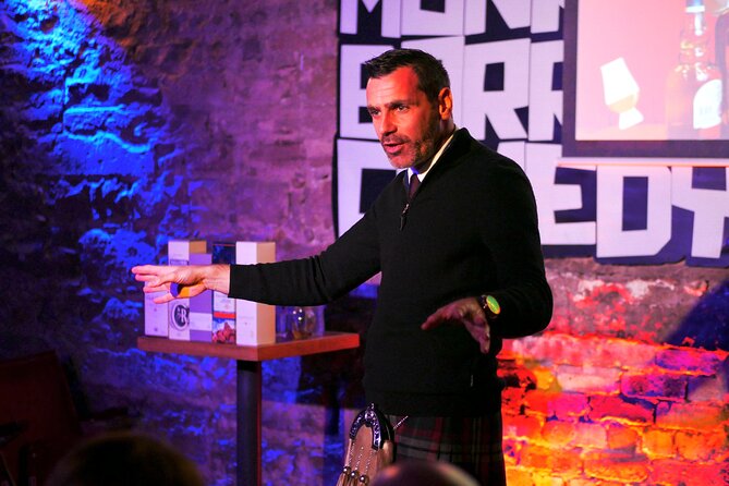 The Mountebank Comedy Whisky Tasting - A relaxed way to learn Scotch in Edinburgh