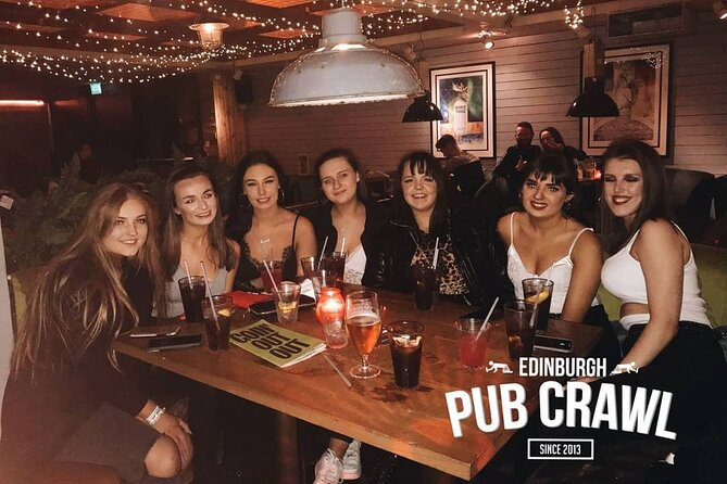 The Original Edinburgh Pub Crawl: 7 Bars! - The included drinks: 6 shots, 1 bomb, and how to budget expectations